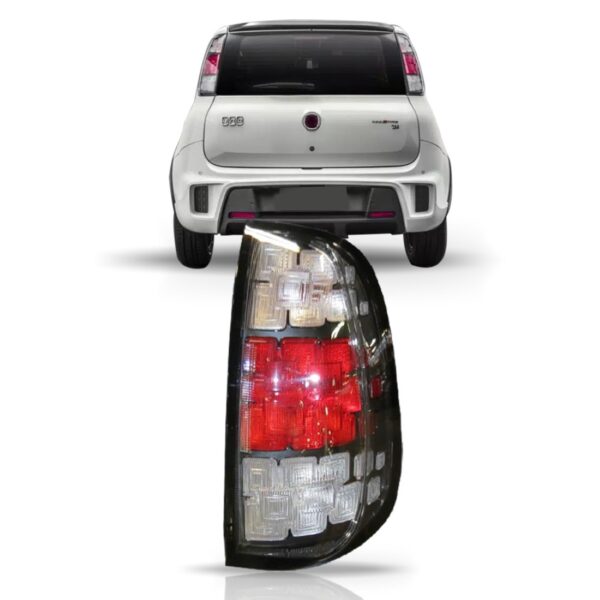 Sinaleira Traseira Fiat Uno 2015 16 2017 Cristal Nova Oferta Lado Direito
