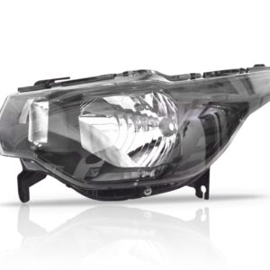 Farol Fiat Mobi 2016 2017 2018 2019 Mascara Negra 1ª Linha - Esquerdo/motorista