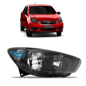 Farol Grand Siena 2012 A 2015 Fumê 1ª Linha - Direito/passageiro