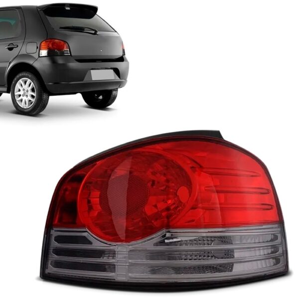 Lanterna Traseira Palio 2008 2009 Fume Friso Cromado Novo Lado Direito