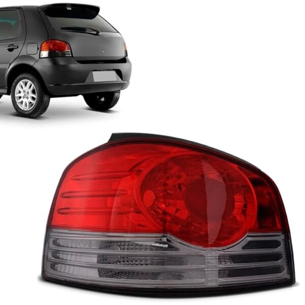 Lanterna Traseira Palio 2008 2009 Fume Friso Cromado Novo Lado Esquerdo