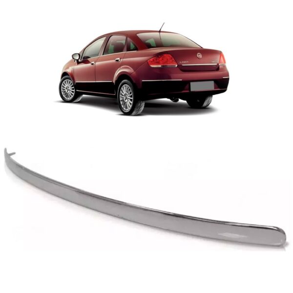 Friso Parachoque Traseiro Linea 2009 A 2014 Cromado Lado Esquerdo