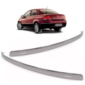 Friso Parachoque Traseiro Linea 2009 A 2014 Cromado Lado Esquerdo