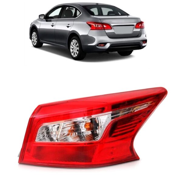 Lanterna Traseira Sentra 2017 2018 Canto Com Led Lado Direito
