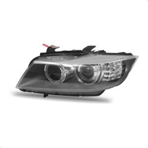 Farol Para Bmw Serie 3 2008 2009 2010 Eletrico Com Projetor Lado Esquerdo