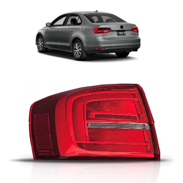 Lanterna Traseira Jetta 2016 2017 2018 Com Led Lado Esquerdo