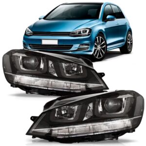 Par Farol Golf 2014 2015 2016 Com Led E Friso Cromado