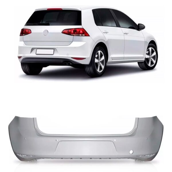 Parachoque Traseiro Golf Tsi 2014 2015 2016 1a Linha