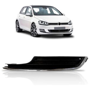 Grade Parachoque Golf 2014 2015 2016 Com Friso . 1a Linha Lado Esquerdo