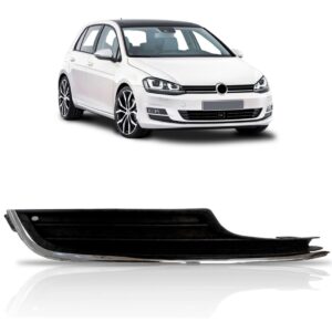 Grade Parachoque Golf 2014 2015 2016 Com Friso . 1a Linha Lado Direito