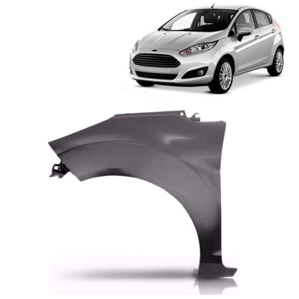 Paralama New Fiesta 2014 2015 2016 2017 2018 Dianteiro Lado Esquerdo