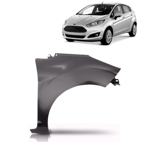 Paralama New Fiesta 2014 2015 2016 2017 2018 Dianteiro Lado Direito