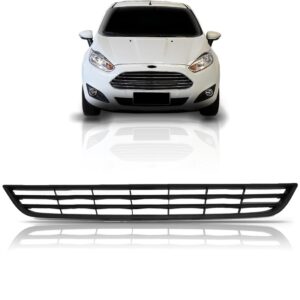 Tela Frontal Inferior Para Ford Fiesta Hatch 13 14 15 16 17 Plástico