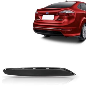 Aplique Do Parachoque Traseiro Fiesta 2013 2014 2015 2016