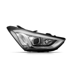 Farol Santa Fe 2014 2015 2016 Com Led Sem Xenom 1ª Linha Direito/passageiro