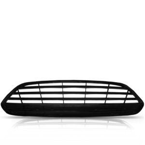 Tela Frontal Radiador Fiesta Hatch 2013 A 2016 Moldura Cinza Preto