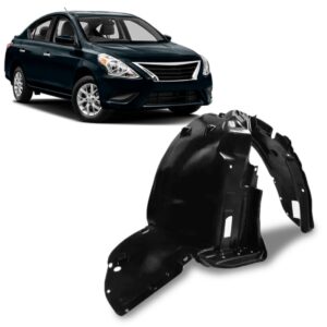 Parabarro Nissan Versa 2015 2016 2017 2018 Dianteiro Lado Esquerdo