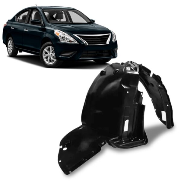 Parabarro Nissan Versa 2015 2016 2017 2018 Dianteiro Lado Esquerdo