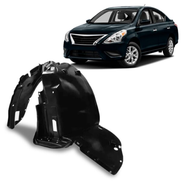 Parabarro Nissan Versa 2015 2016 2017 2018 Dianteiro Lado Direito