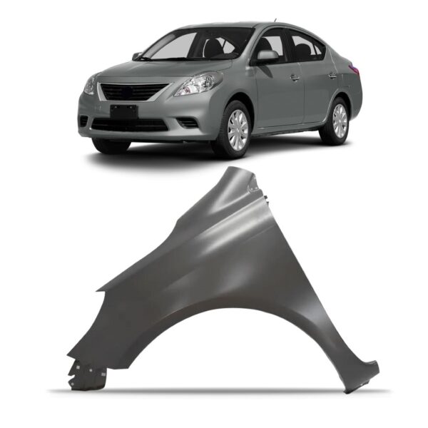 Paralama Nissan Versa 2011  2012 2013 2014 2015 2016 17 2018 Lado Esquerdo