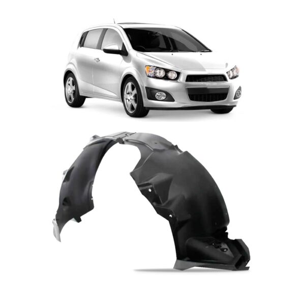 Protetor Caixa De Roda Dianteiro Sonic 2012 2013 2014 Lado Direito