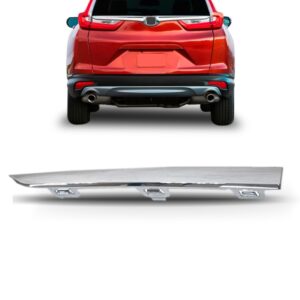 Friso Parachoque Traseiro Crv 2018 A 2019 Cromado Lado Esquerdo