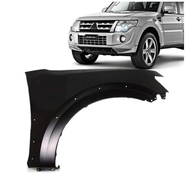 Paralama Pajero Full 2008 A 2014 Com Furo Moldura Mitsubishi Lado Direito