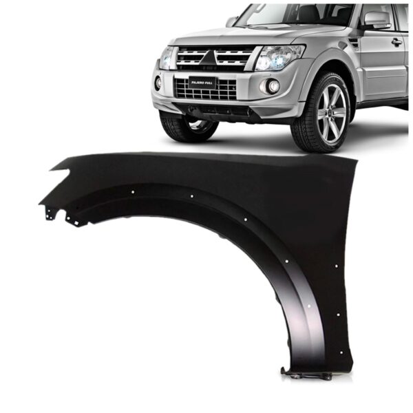 Paralama Pajero Full 2008 A 2014 Com Furo Moldura Mitsubishi Lado Esquerdo