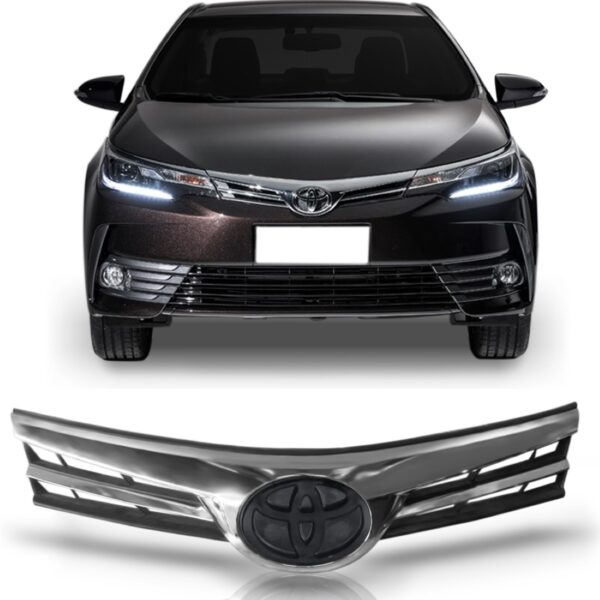 Grade Radiador Corolla 2018 2019 Com Friso 1a Linha