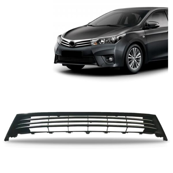 Tela Frontal Central Parachoque Corolla 2014 2015 2016 2017 Preto