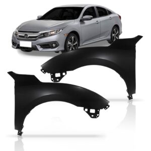 Paralama Para Civic G10 Ano 2020 2019 2018 2017 Lado Esquerdo