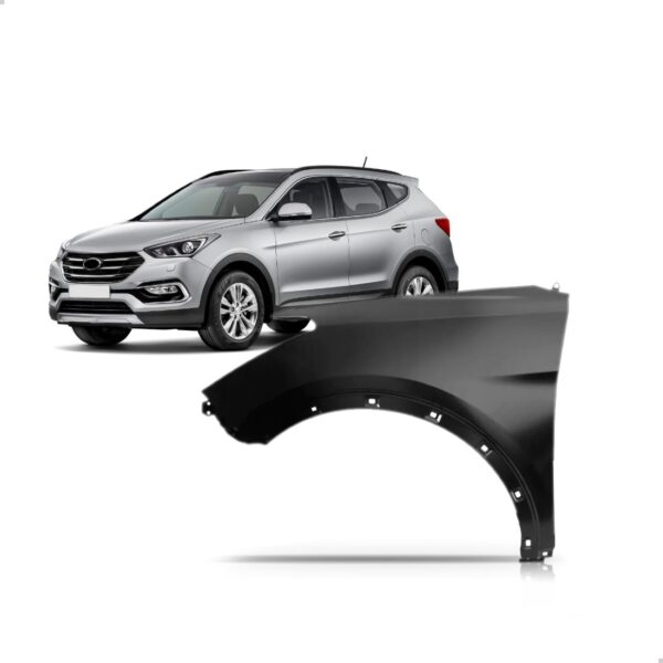 Paralama Grand Santa Fé 2014 2015 2016 2017 2018 2019 Lado Esquerdo