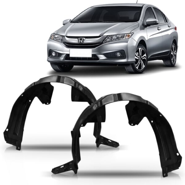 Asa Urubu Dianteiro Para Honda City 2014 2015 2016 2017 Lado Esquerdo