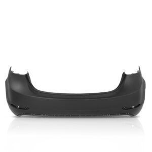 Parachoque Traseiro Elantra 2014 A 2016 Preto 1a Linha