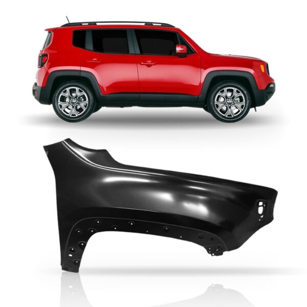 Paralama Para Jeep Renegade 15 16 17 18 19 20 2021 22 23 24 Lado Direito