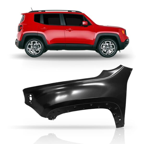 Paralama Para Jeep Renegade 15 16 17 18 19 20 2021 22 23 24 Lado Esquerdo