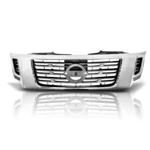 Grade Dianteira Nissan Frontier 2017 2018 1a Linha Cinza