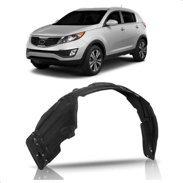 Protetor Caixa De Roda Dianteiro Kia Sportage 2013 2014 2015 Lado Direito