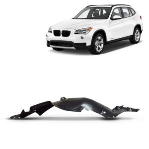 Asa Urubu Dianteiro Bmw X1 2010 2011 12 2013 Parte Traseira Lado Direito