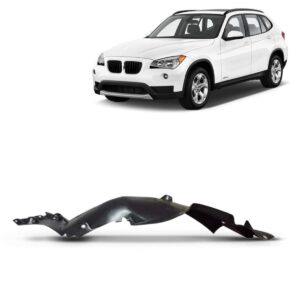 Asa Urubu Dianteiro Bmw X1 2010 2011 12 2013 Parte Traseira Lado Esquerdo