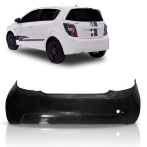 Parachoque Traseiro Sonic Hatch 2012 A 2015 2016 1a Linha