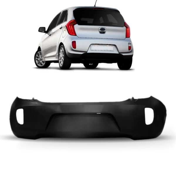 Parachoque Traseiro Picanto 2012 2013 2014 2015 1a Linha