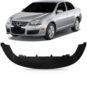 Spoiler Dianteiro Jetta 2007 2008 2009 2010 Texturizado Preto