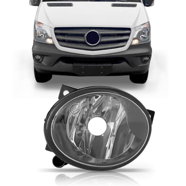 Farol De Milha Auxiliar Merecedes Sprinter 16 17 18 1ª Linha Direito