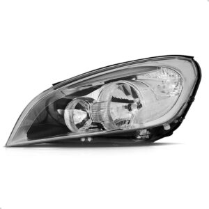 Farol Para Volvo V60 2011 2012 13 Eletrico Com Led 1ª Linha Esquerdo/motorista