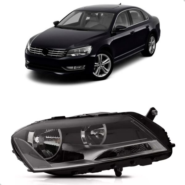 Farol Passat 11 A 2014 Elétrico S/ Led S/ Projetor 1ª Linha Direito/passageiro