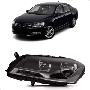 Farol Passat 11 A 2014 Elétrico S/ Led S/ Projetor 1ª Linha Esquerdo/motorista