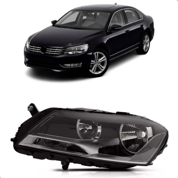 Farol Passat 11 A 2014 Elétrico S/ Led S/ Projetor 1ª Linha Esquerdo/motorista