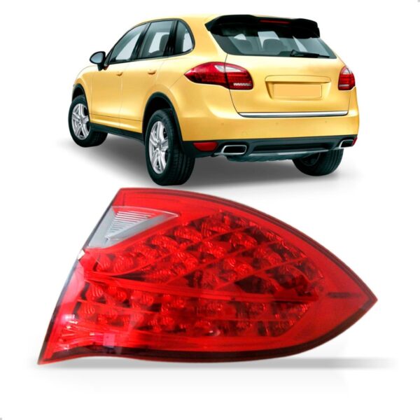 Lanterna Traseira Cayenne Turbo S 12 13 14 Com Led 1ª Linha Direito