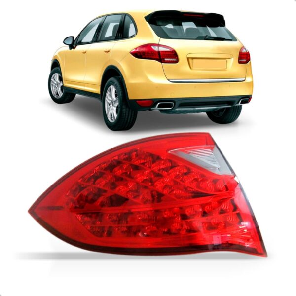Lanterna Traseira Cayenne Turbo S 2012 2013 2014 Com Led Lado Esquerdo